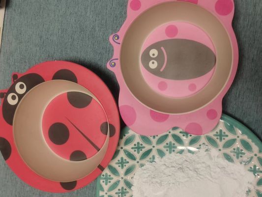 Кристаллическое литьевой массы формальдегида мочевины плиты меламина белое