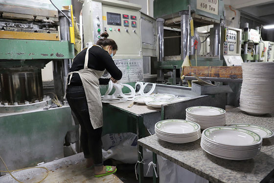 Порошок 10Kg/Bag не токсического 100% белого меламина застекляя для Dinnerware меламина