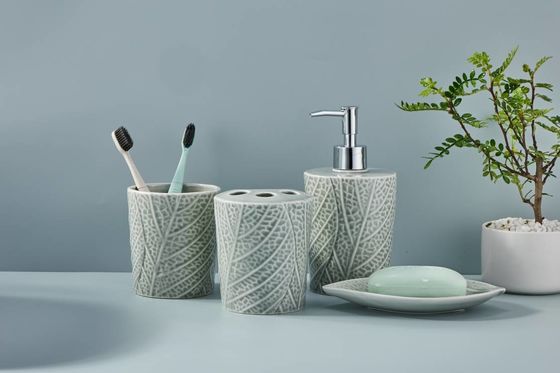 Устойчивый банный набор 4 штуки ручной насос для мыла