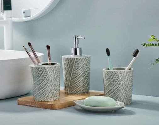 Устойчивый банный набор 4 штуки ручной насос для мыла