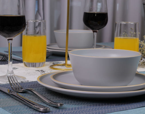 Кэмпинг Меламин Столовые тарелки и миски 12 шт.