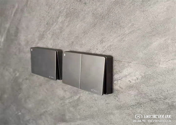 Меламинная переключательная панель Чистое белое гранулированное мочевидное пластмассовое изделие