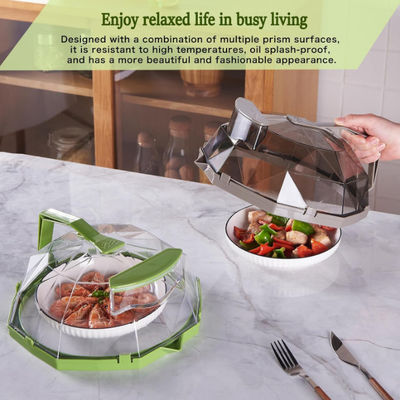 Микроволновая крышка для кухонных гаджетов с ручкой