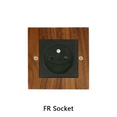 Удобный модуль Wifi Плотно деревянный переключатель 10A 16A 110v-250v 86*86mm