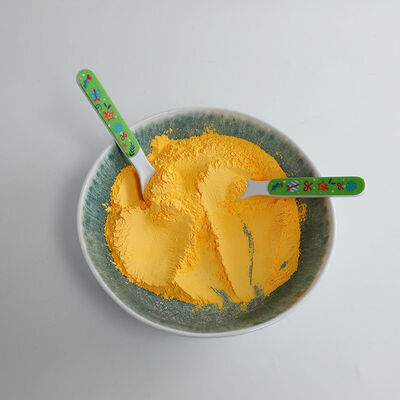 GUFAITH Yellow Melamine Formaldehyde Resin Powder Food Grade for Plate Cup Tray Bowl Spoon Manufacturing for Home Use Hotel Picnic